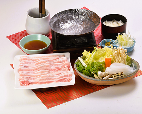 三元豚しゃぶしゃぶ御膳